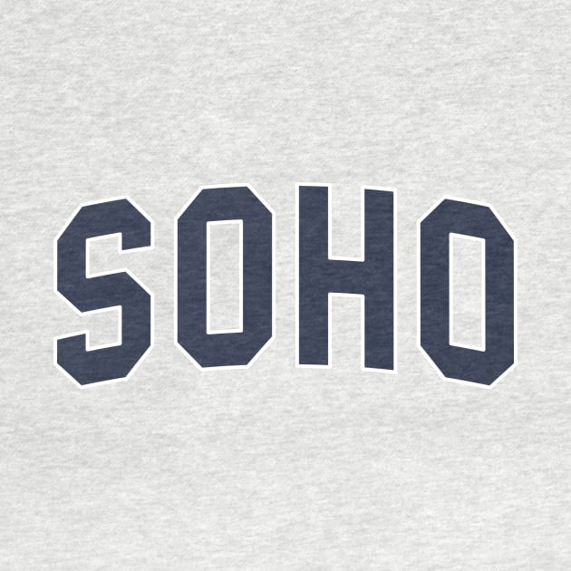 Soho (navy) by BeeHappyTees